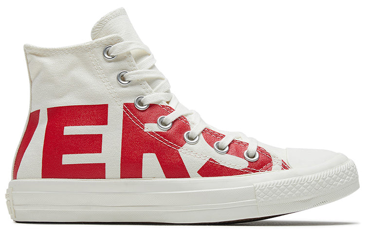 Converse Chuck Taylor All Star Hi Top LOGO 'White Red' 159532C