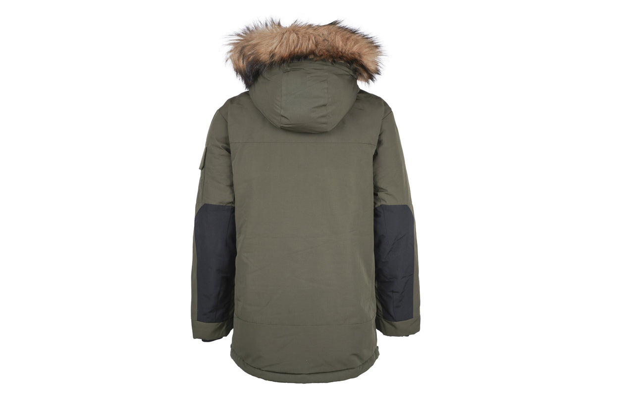 New Balance Warm Long Down Jacket 'Military Green' NPA46021-KH