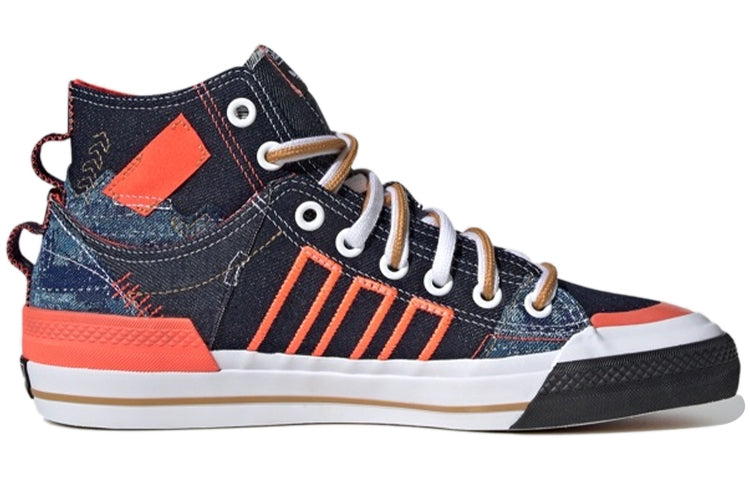 adidas Nizza Hi Dl 'Blue Orange White' FZ5238