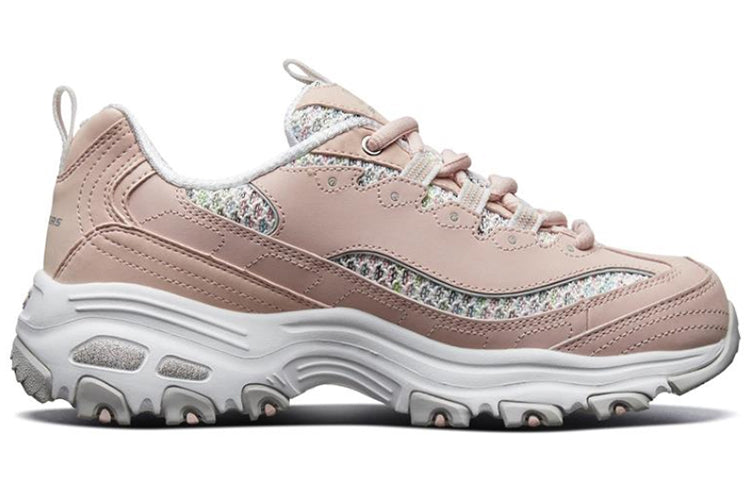 (WMNS) Skechers D'lites 1.0 Light-Pink/White 13144-LTPK
