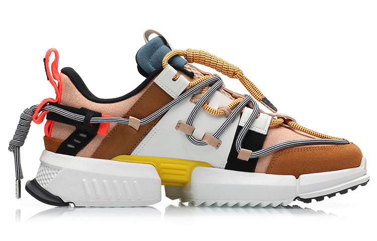 Li-Ning Titan x 2019 New York Fashion Week 'White Brown' AGLP075-1