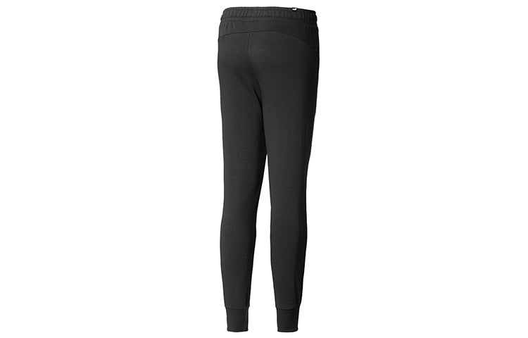 PUMA Essentials Logo Pants 'Black' 855231-01