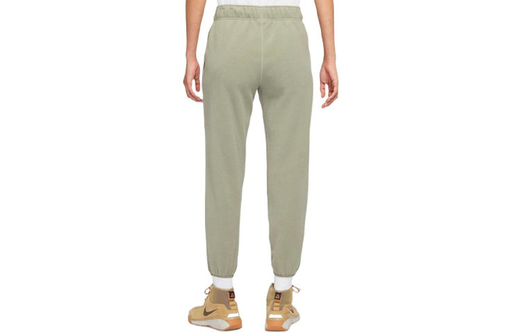 (WMNS) Nike ACG Polartec Wolf Tree Casual Bundle Feet Sports Lacing Long Pants/Trousers Green CV0615-320