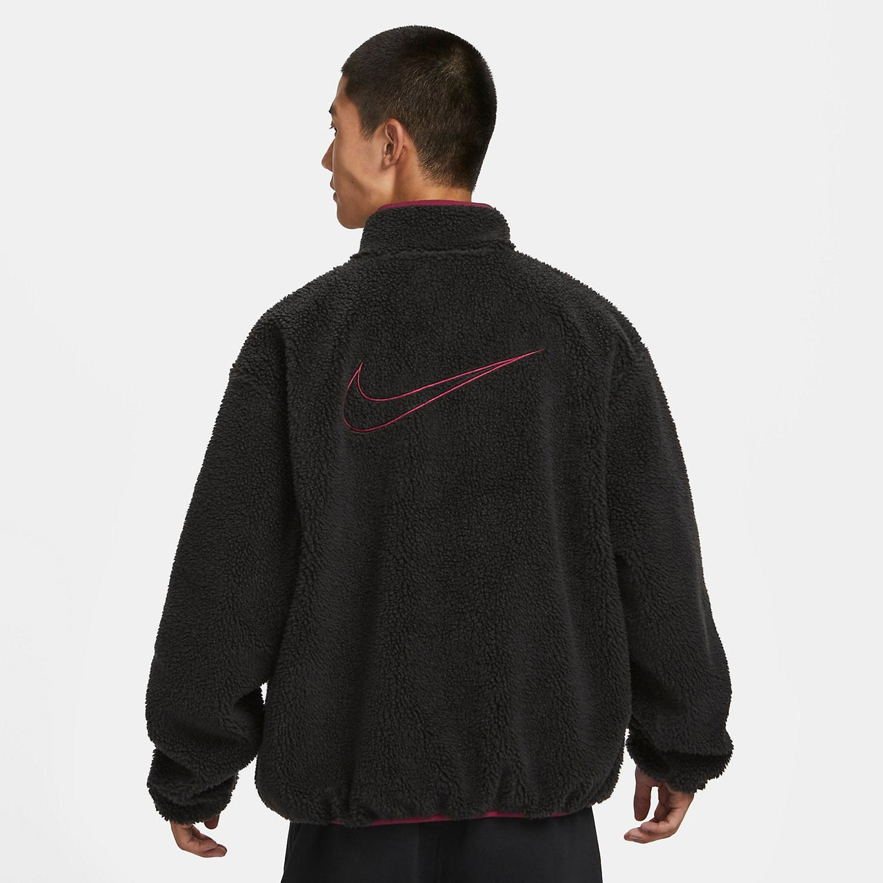 Nike NSW Reversible Winter Jacket 'Black Red' FV8588-010