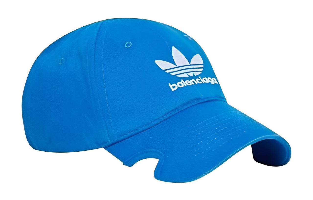 Balenciaga x adidas Trefoil Balenciaga Logo Cap 'Blue White' 723749410B2-4877