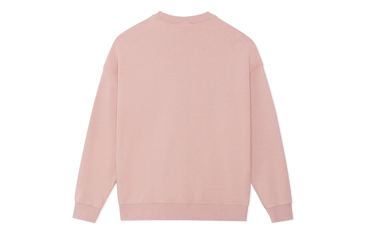 Li-Ning Embroidered Logo Sweatshirt 'Pink' AWDSC99-2