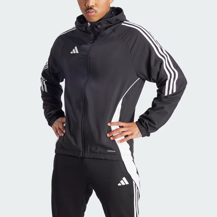 adidas Tiro 24 Windbreaker Jackets Asia Sizing 'Black' IM8806