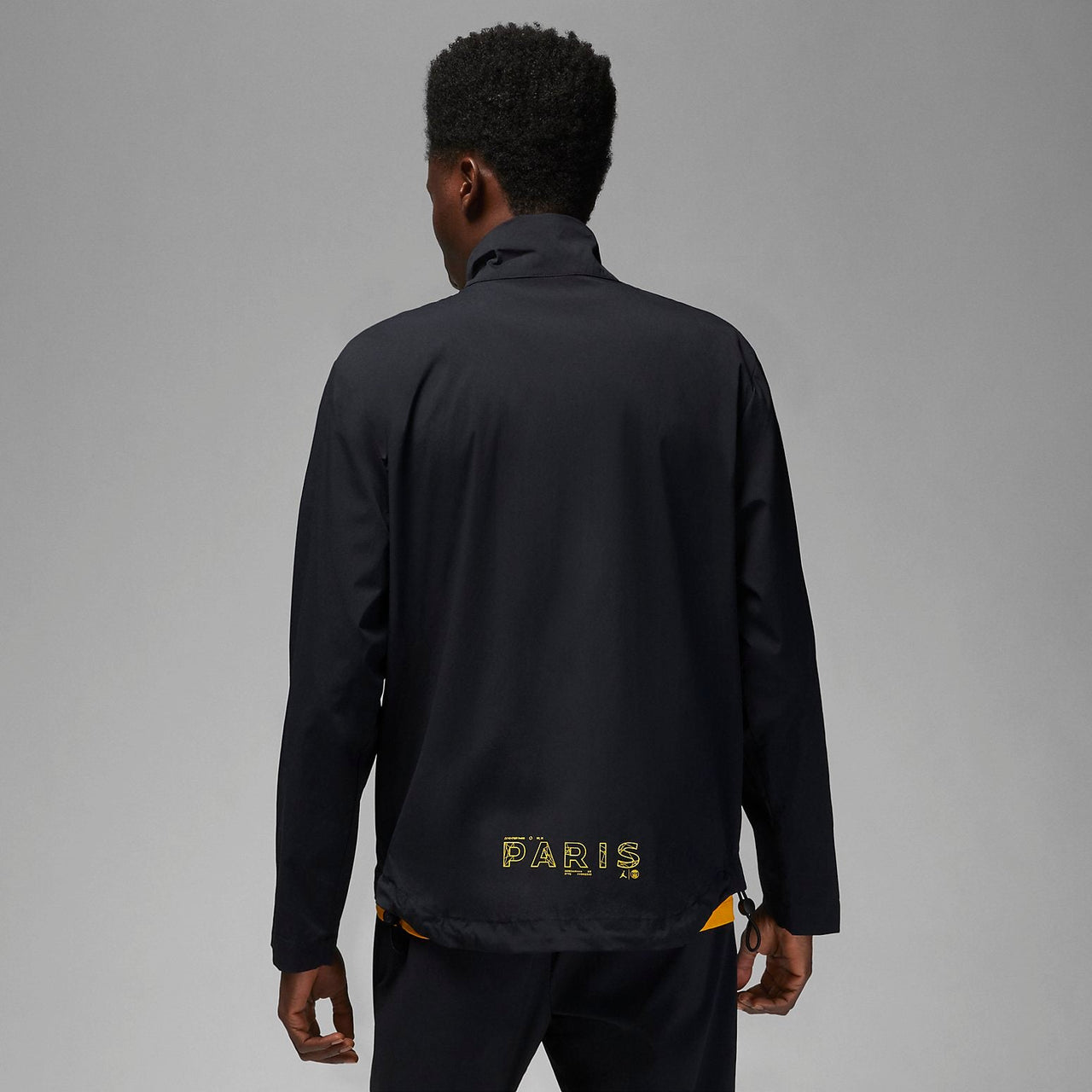 Air Jordan Paris Saint-Germain Woven Jacket 'Black' DV0608-010