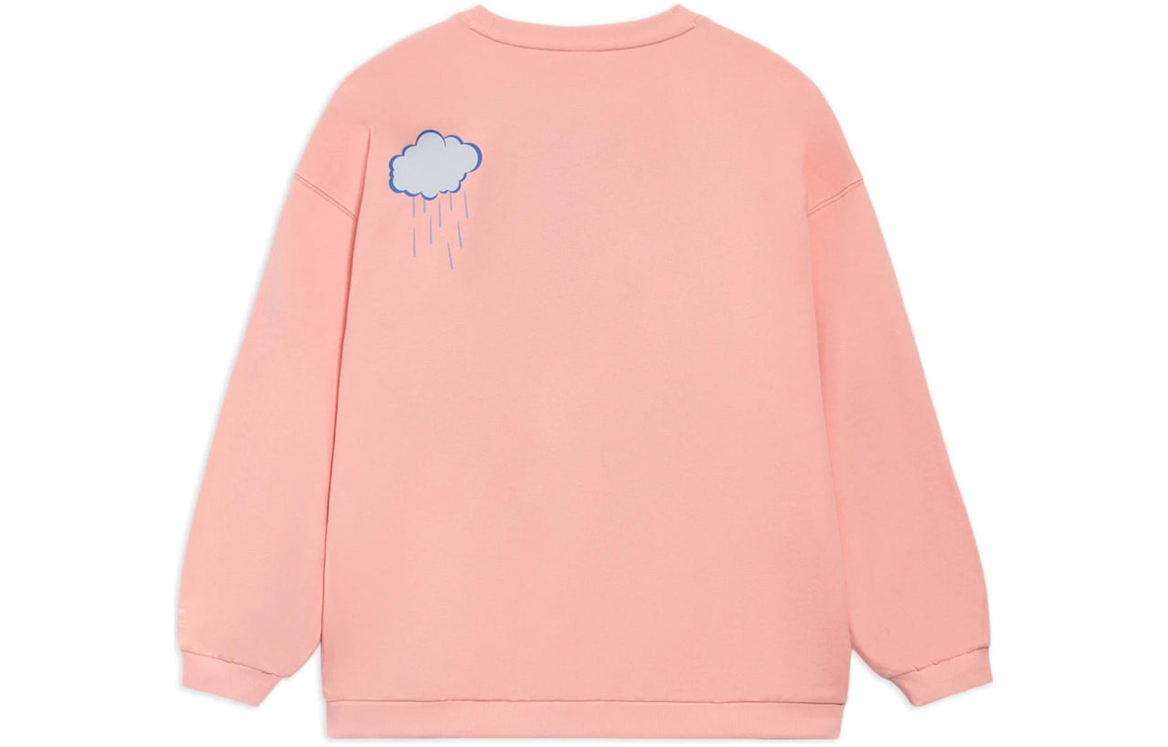 (WMNS) Li-Ning x Disney Donald Duck Graphic Sweatshirt 'Pink' AWDS596-3