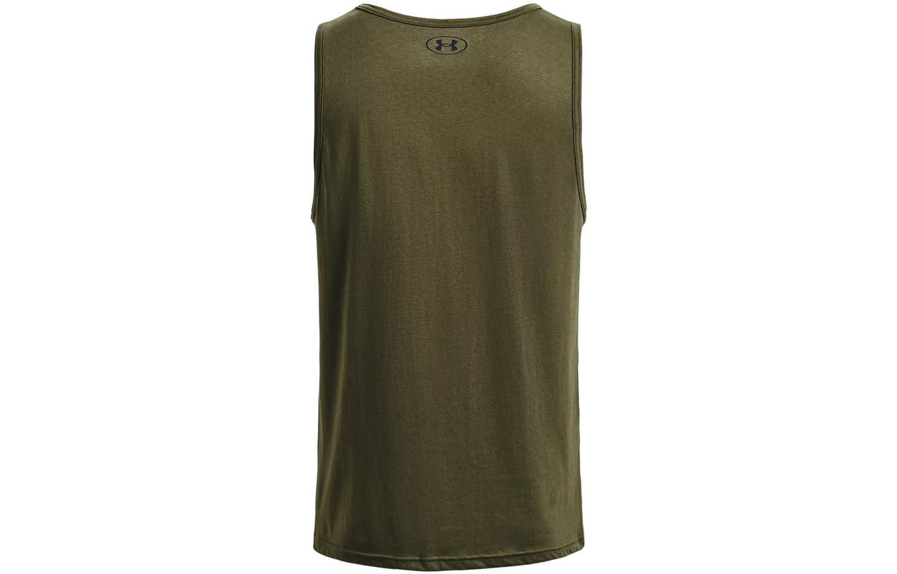 Under Armour Sportstyle Logo Tank 'Olive Green' 1329589-390
