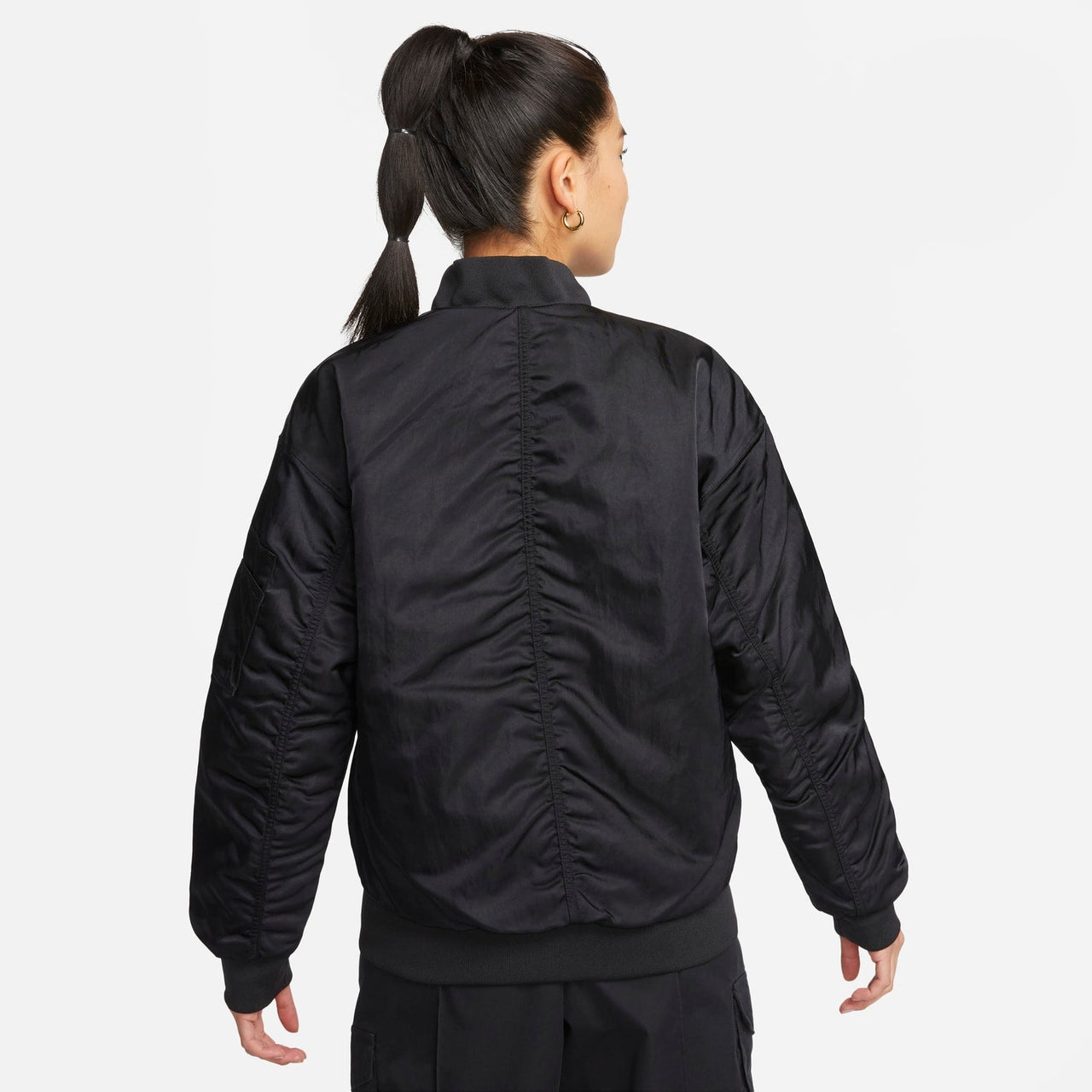 (WMNS) Nike Varsity Bomber Jacket 'Black' DV7877-010