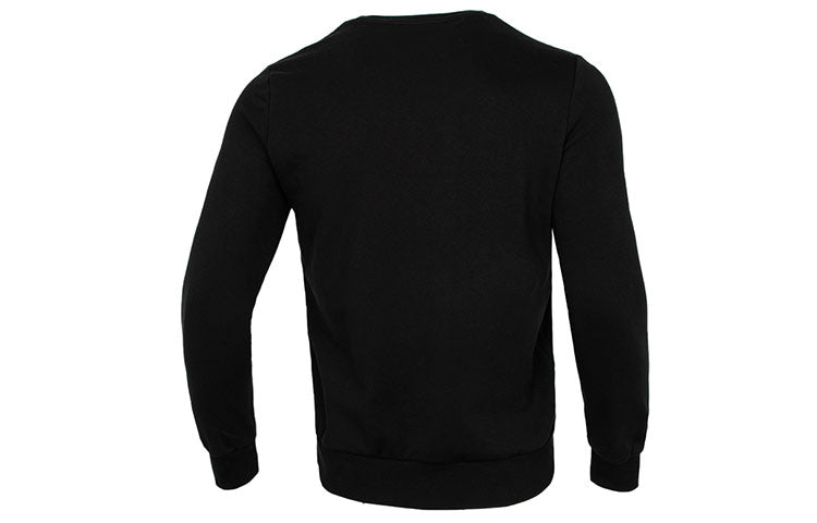 PUMA Classics Logo Crew Neck Sweater 'Black' 531367-01