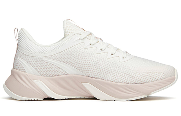 (WMNS) ANTA Running Series Low 'Lightweight Shock Absorption - White Pink' 122145523-2