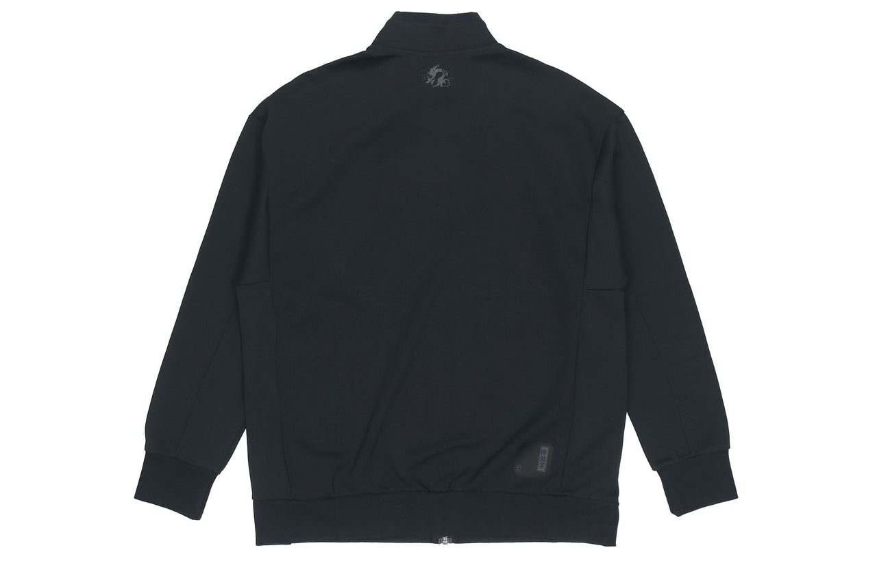 adidas Wj Tt Swt Casual Sports Stand Collar Jacket Black GP0907