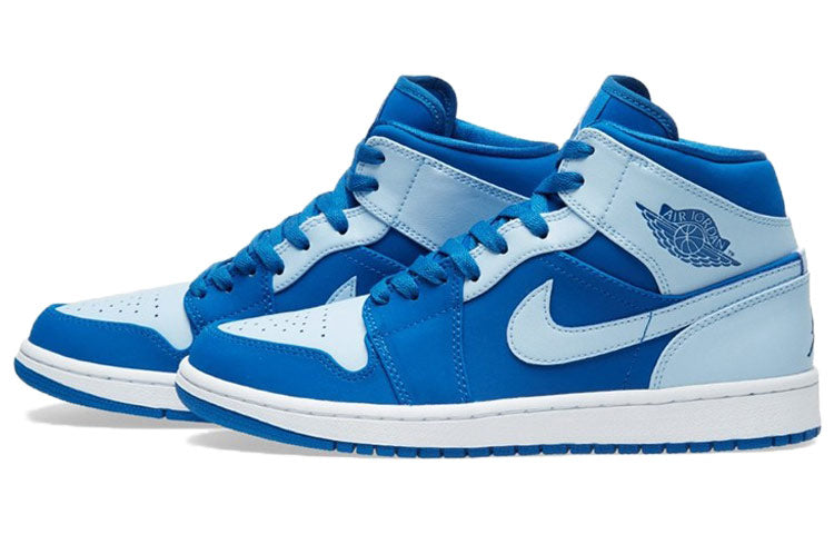 Air Jordan 1 Retro Mid 'Ice Blue' 554724-400