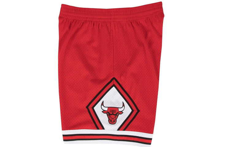 Mitchell & Ness NBA Swingman Shorts Chicago Bulls Road 1997-98 'Red White' SMSHGS18223-CBUSCAR97