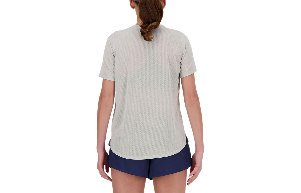 (WMNS) New Balance Athletics T-Shirt 'Ash Heather' WT41253A-HH