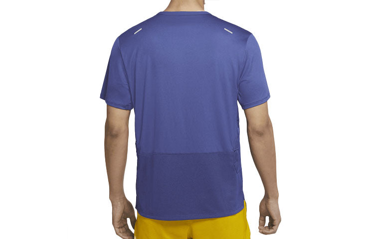 Nike Sports Running Casual Round Neck Short Sleeve Purple Gray Purplegray DA1169-510
