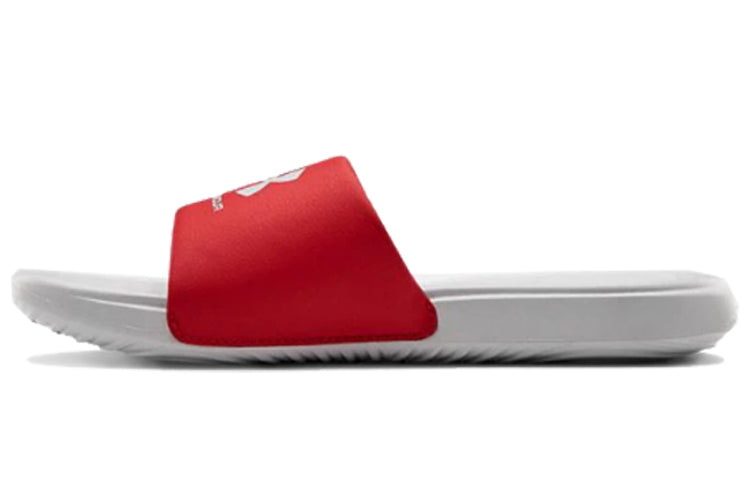 Under Armour Ansa Fixed Slide 'Halo Grey Red' 3023761-104