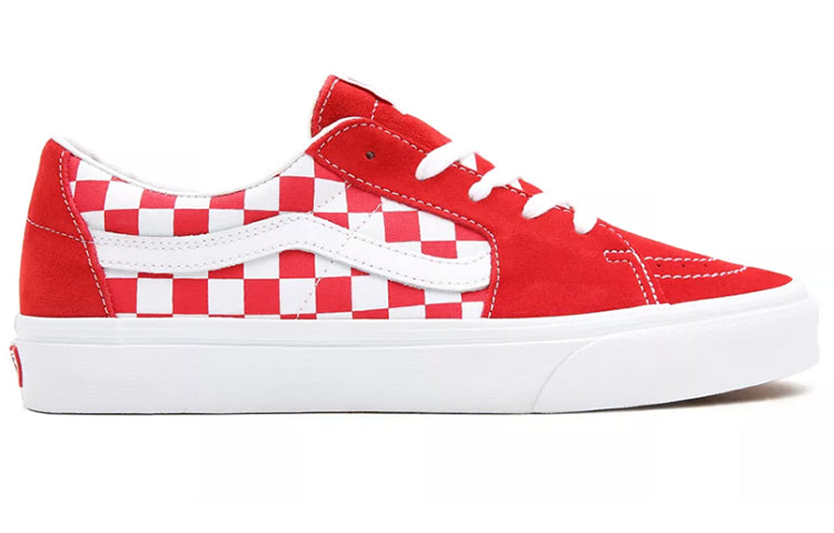 Vans SK8-Low 'Checkerboard - Racing Red' VN0A4UUK4W9
