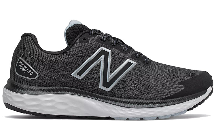 (WMNS) New Balance Fresh Foam 680v7 'Black White' W680LK7