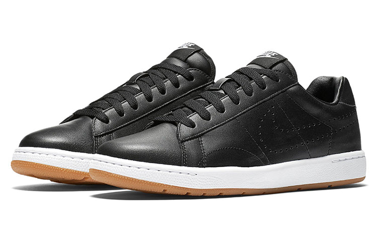 (WMNS) Nike Wns Tennis Classic Ultra Leather 'Black White Gum Medium Brown' 725111-002