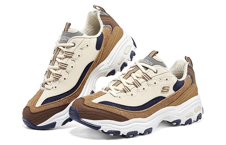 Skechers D'LITES 1.0 'Brown Natural' 237153-BRNT