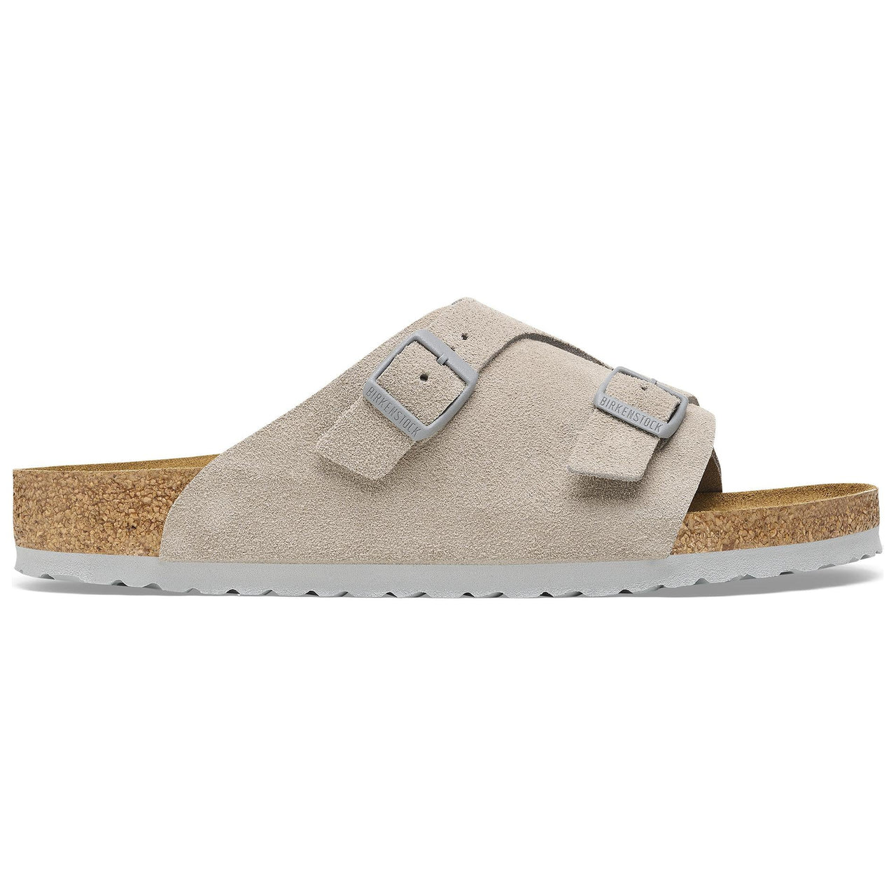Birkenstock Zrich Suede Leather Sandals 'Stone Coin' 1027725