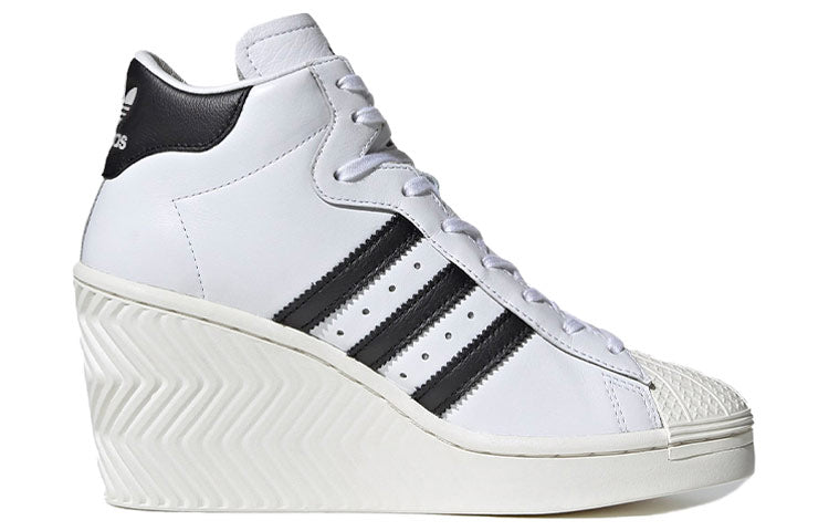 (WMNS) adidas Superstar Ellure 'White Black' FW0102