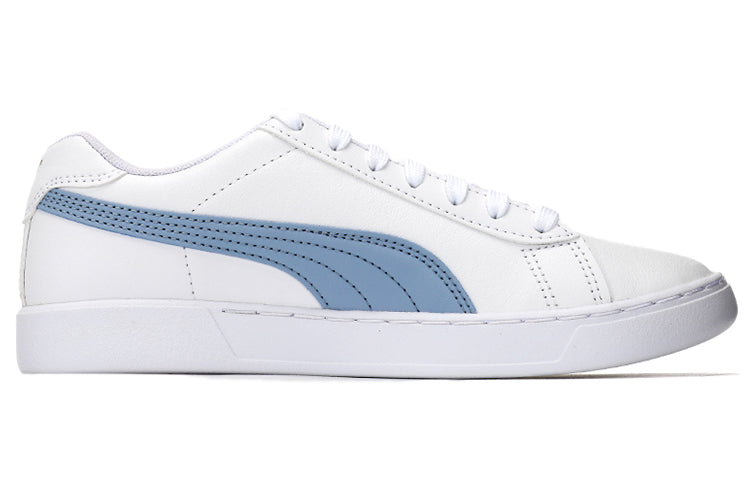 PUMA Unisex Match Star Low-Top Sneakers White/Blue 380204-09