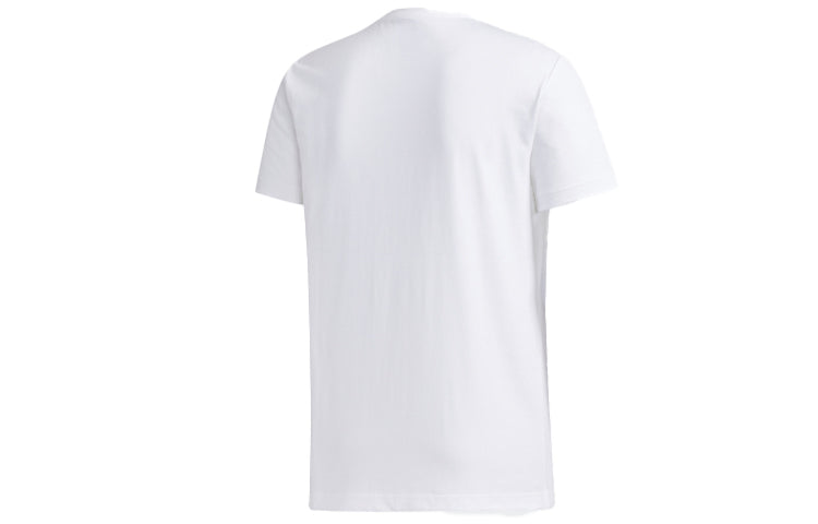 adidas neo M Gk Tee1 Casual 2020 Round Neck White GK1495