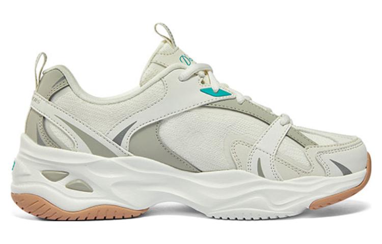 (WMNS) Skechers D'Lites 4.0 Shoes 'White Grey' 896266-OWGR