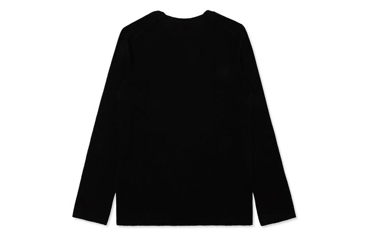 (WMNS) COMME des GARCONS PLAY L/S Basic T-Shirt Red Emblem 'Black' AZ-N067-051-1