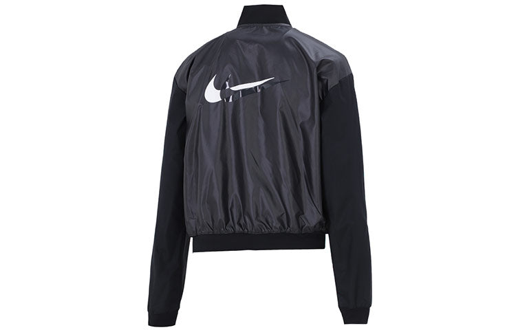 (WMNS) Nike Casual Short Woven Jacket Black DD6848-010