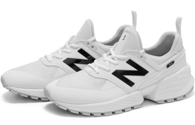 New Balance 574 Series White Black D Wide Unisex MS574KTC