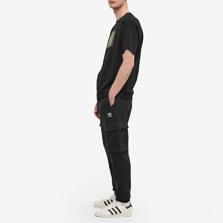 adidas originals Adicolor Essentials Trefoil Cargo Pants 'Black' HE6989