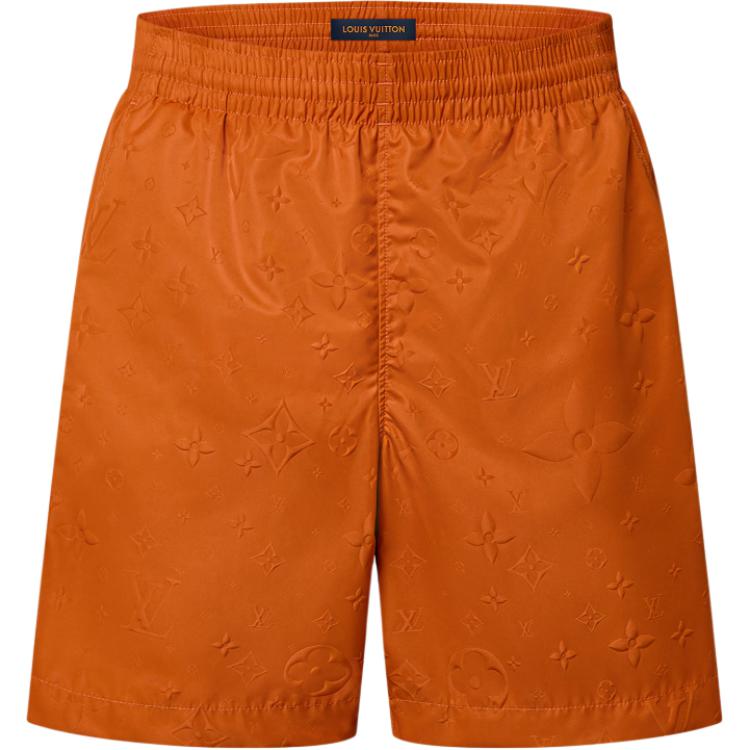 LOUIS VUITTON Monogram Nylon Swim Board Shorts