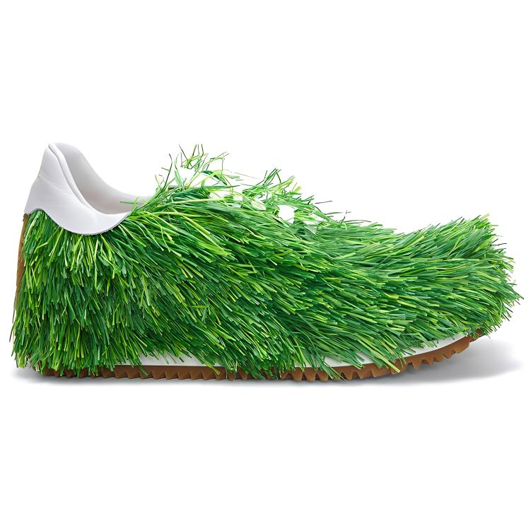 LOEWE Grass Shoes Low Top Casual Shoes Men's Green