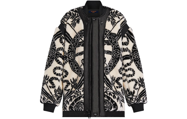 LOUIS VUITTON Bow Jacquard Fleece Jacket