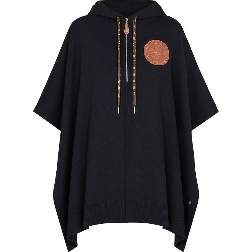 LOUIS VUITTON Cloak Unisex Black