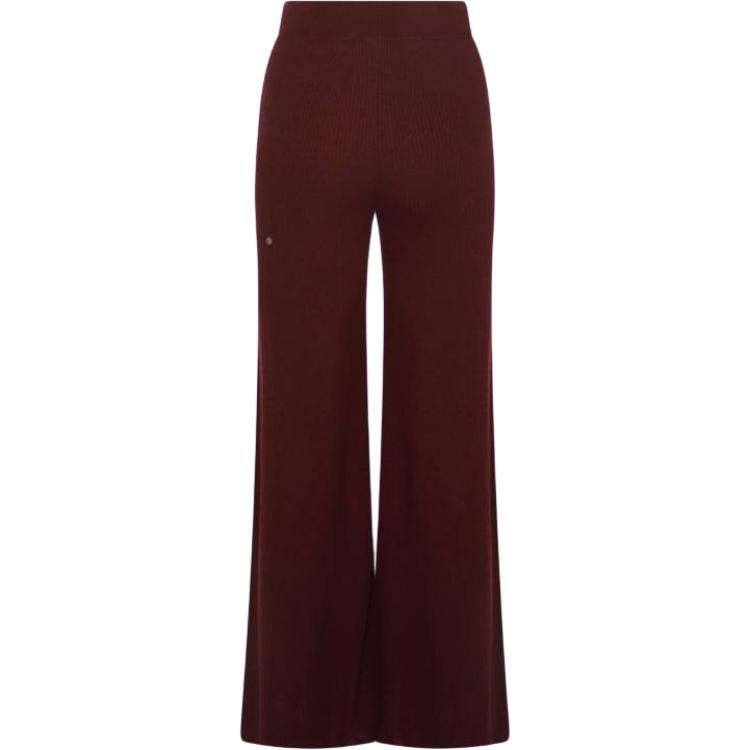 Loro Piana Camino Ribbed Flared Trousers