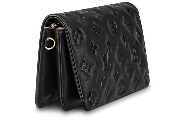 LOUIS VUITTON Pochette Coussin Black