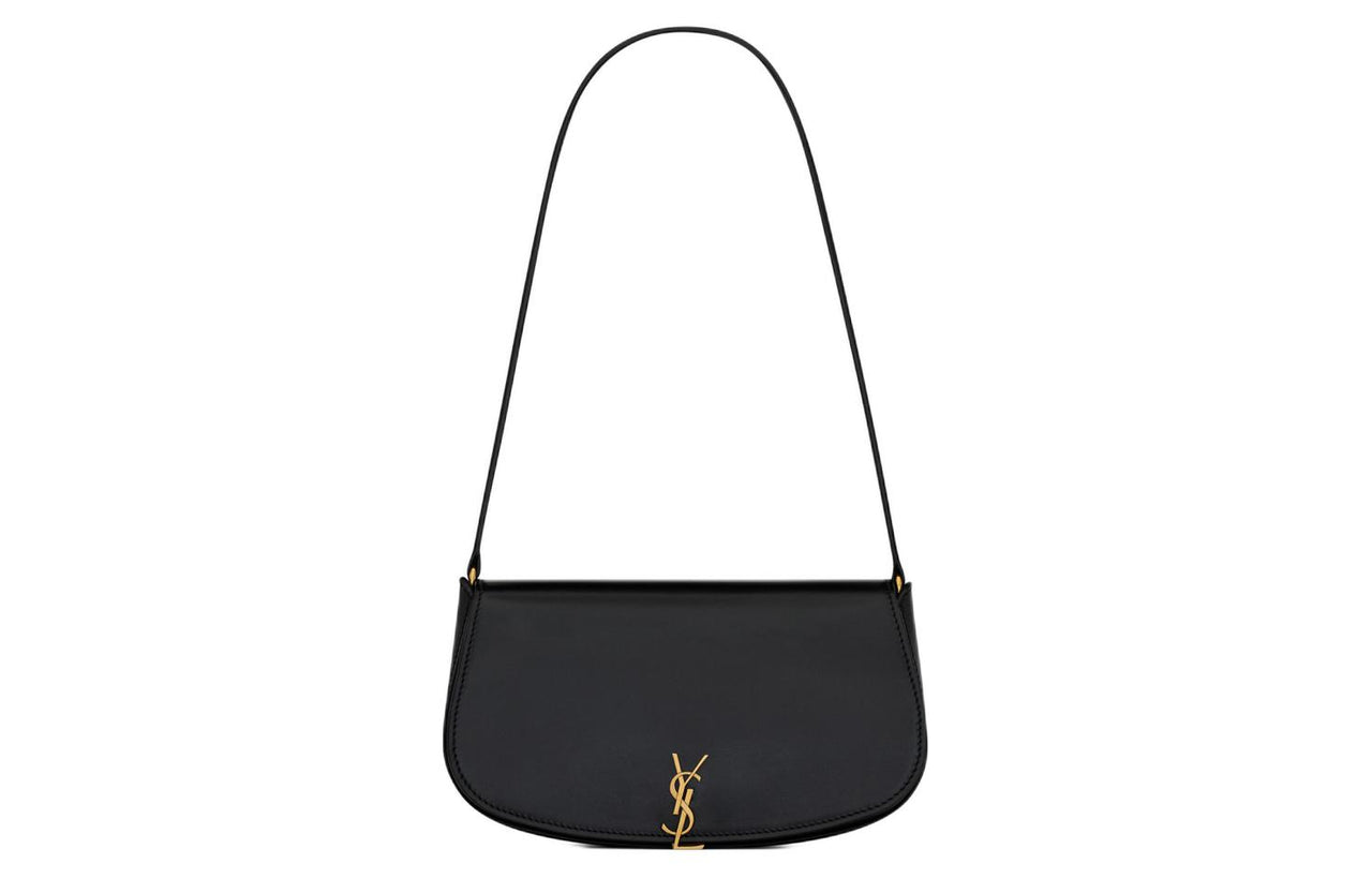 SAINT LAURENT Cow Leather Handbag, Shoulder Bag Women's Black