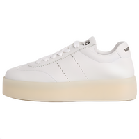 MIU MIU Low Top Skateboard Shoes Women's White