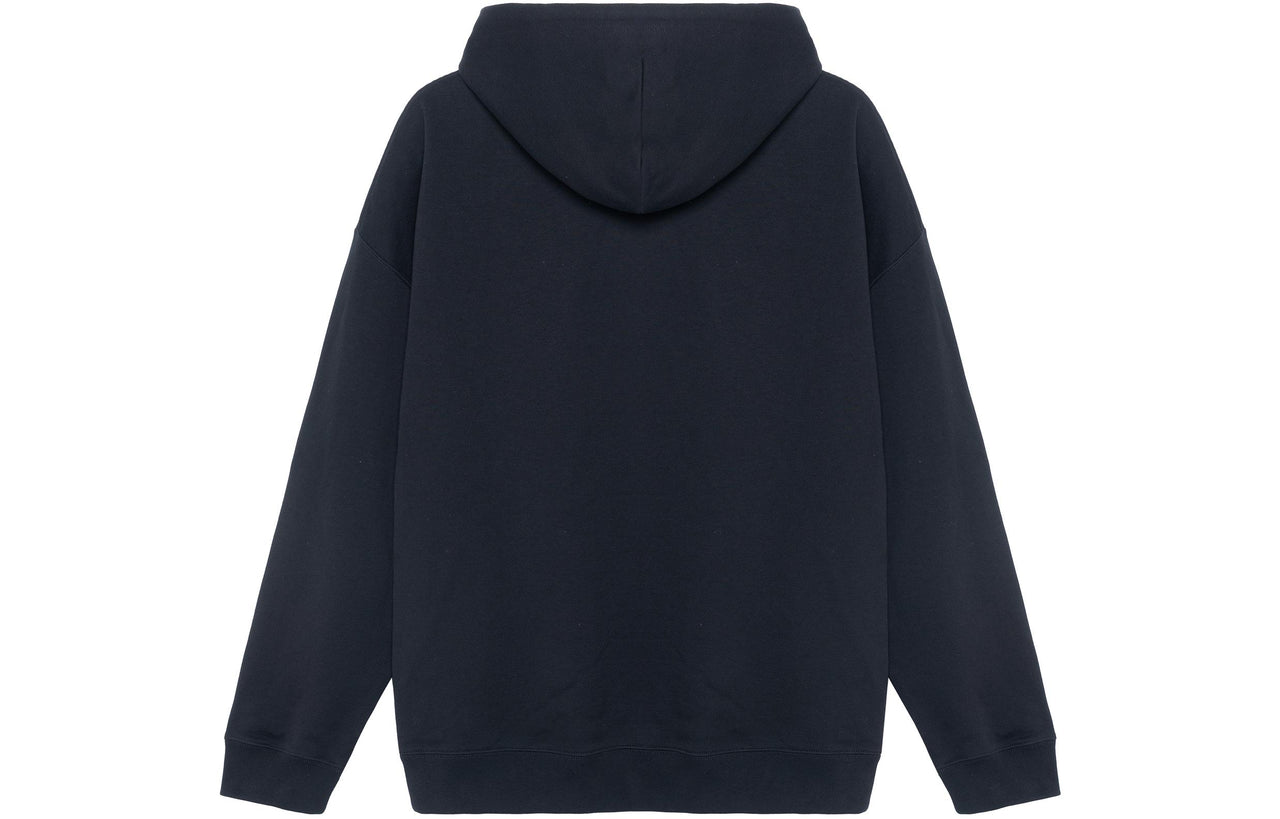 LOEWE Anagram Leather Patch Hoodie