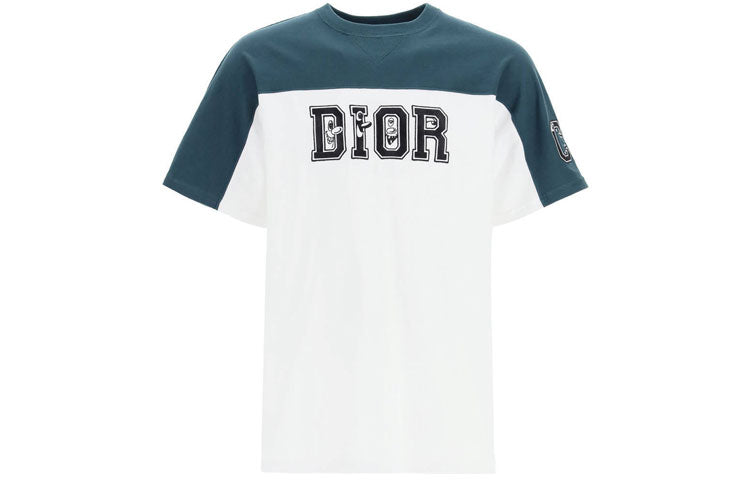 DIOR Quarterly New Products T-Shirts Men Green