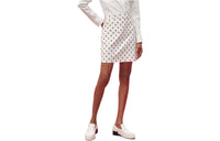 HERMES SS23 Casual Short Skirts Women's Gray White