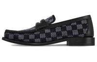 LOUIS VUITTON Louise Loafers Men's Black Silver
