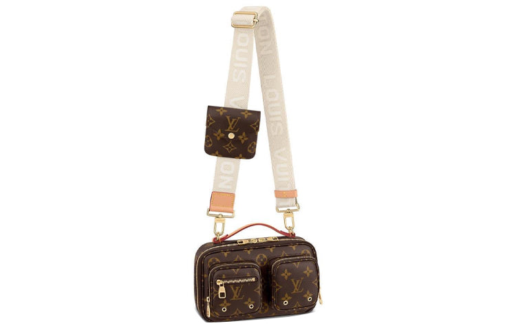 LOUIS VUITTON Utility Crossbody Monogram Brown