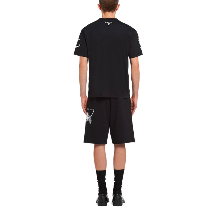 PRADA T Shirts Men Black